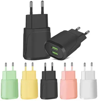 

New Arrival USB AC Wall Charger Europe Travel Power USB phones Adapter tablets Plug Fast Adapter charger forsmart USB Charg X8P3
