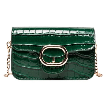 

Bags For Women 2020 Diagonal Bag Retro Stone Pattern Casual Black And White Shoulder Bag Female Fashion Chain Bag