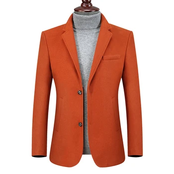 

new plus size 8XL 7XL 6XL Wool Men Suits Tailor Made Luxury Fashion Smart Casual Suits For Men Bespoke Fashion Suit Jacket