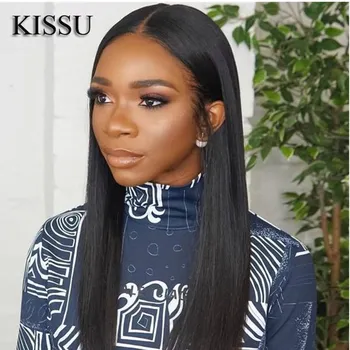 

Peruvian Hair Wigs 13x4 Lace Frontal Human Hair Wigs KISSU Straight Lace Front Wig Straight Human Hair Wigs Straight Frontal Wig