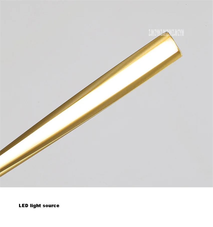 LY-061 Single Color / Stepless Dimming Creative Vertical Led Standard Lamp Sitting Room Bedside Study Living Room Floor Lamp