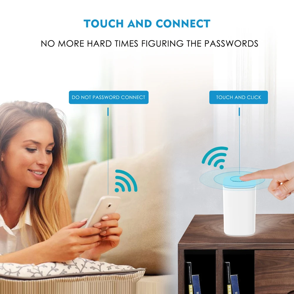 Wavlink гигабитный Wi Fi сетчатый роутер домашняя сеточная система Беспроводной 2 4/5 0