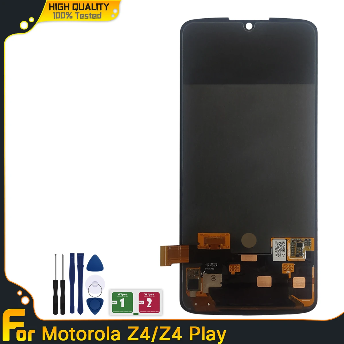 Original LCD For Motorola Moto Z4 Play LCD Display Touch Screen