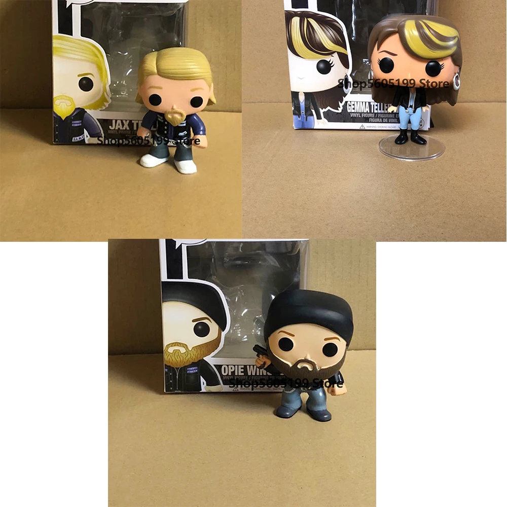 NEW! Sons of Anarchy Opie Winston gemma teller morrow JAX TELLE with box Vinyl Action Figures Model Toys for Children gift | Игрушки и