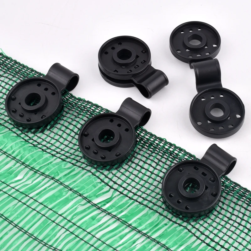1~100pcs Sun Shading Net Clip Home Fence Installation Hook Greenhouse Film Sunshade Net Clamp Outdoor Tent Hang Expand DIY Tongs