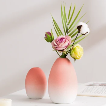 

Ceramic Vase Flower Vase for Home Furnishing Model Room Decor Dried flowers container ceramic vase home decoration new year