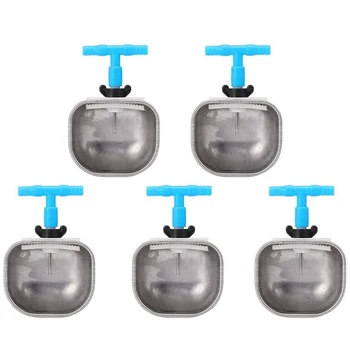 

5Pcs Stainless Steel Automatic Rabbit Drinker Nipple Drinker Farm Livestock Drinking Water Accessories