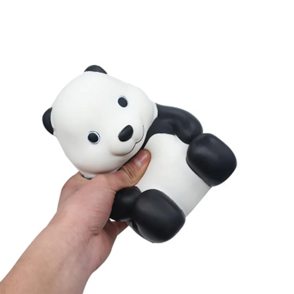 Stress Reliever Simulated Panda Slow Rising Kids Squeezable Toy decompression Slow rebound toy Funny Holiday Gift #C