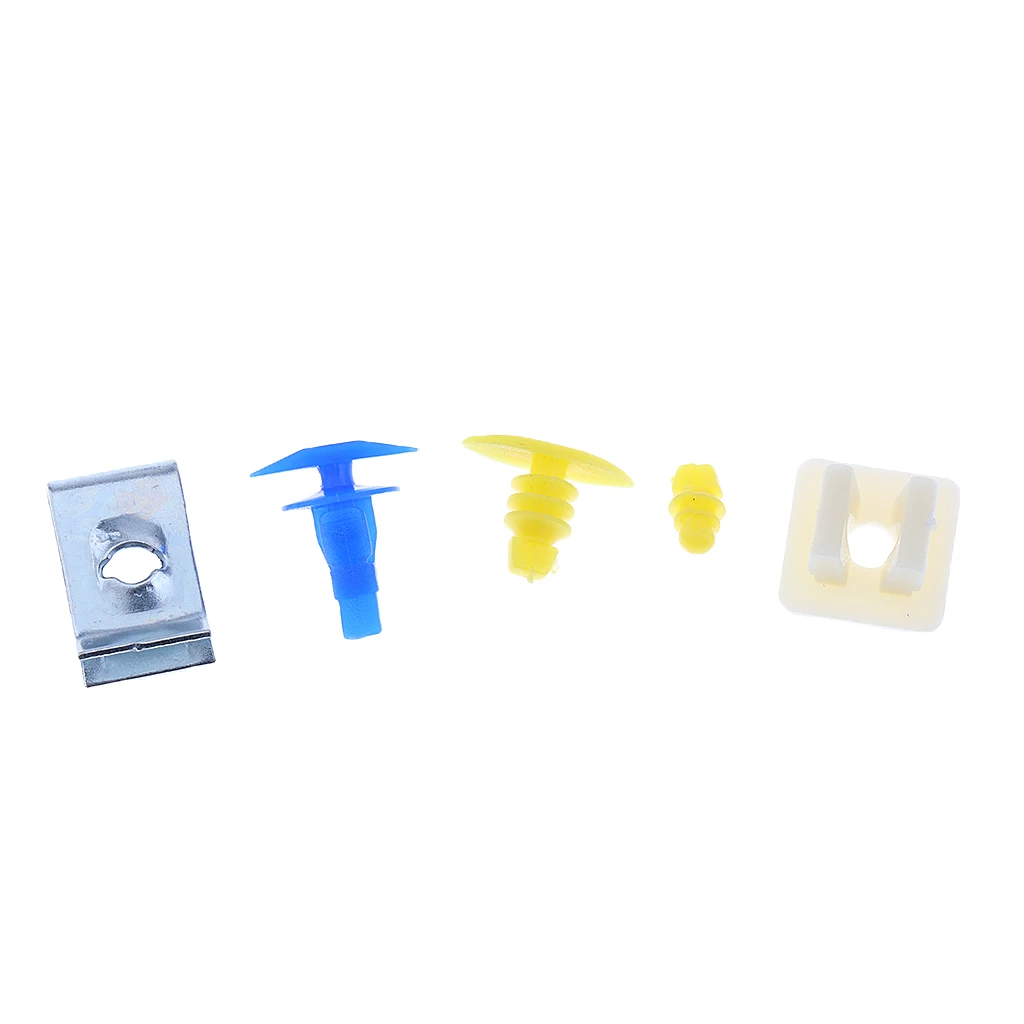 100PCS Car Body Interior Rivet  Bumper Retainer Fastener Clip 12 Types