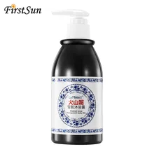 250 мл вулканическая Грязь гель для душа для всего тела для мытья кожи глубокое отбеливание чистая кожа увлажняющий, отшелушивающий уход за телом гель для ванны масло