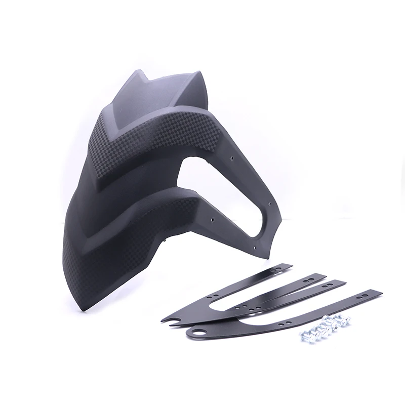 

JIUWAN Motorcycle Fender Rear Cover Motorcycle Back Mudguard for 14-18 Inch Wheel Scooter Motor Tire Splash Rear Extension Pad