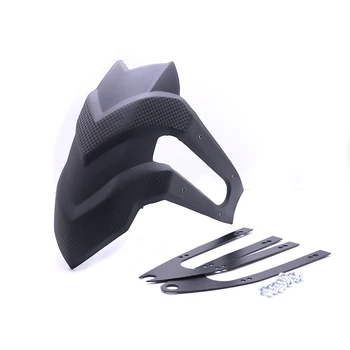 

JIUWAN Motorcycle Fender Rear Cover Motorcycle Back Mudguard for 14-18 Inch Wheel Scooter Motor Tire Splash Rear Extension Pad