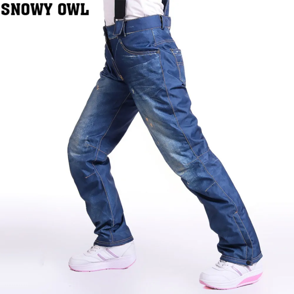 Winter Profession Snowboard Pants Outdoor Men Ski Pants Waterproof Windproof Snow Trousers Breathable Warm Ski Clothes