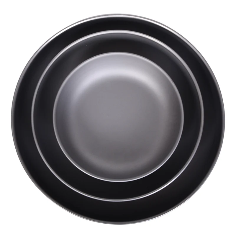 Description Picture 5 of itemBoundless Voyage 3pcs Ultralight Titanium Plate Camping Bowl Dish with Mesh Bag Outdoor Camping Tableware Cookware Mess Kit 167g