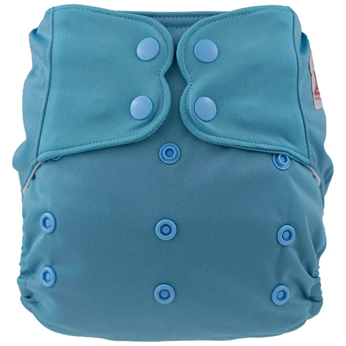 ElfDiaper, одноцветные, без карманов, моющиеся, регулируемые детские подгузники, тканевые подгузники - Цвет: C01P11