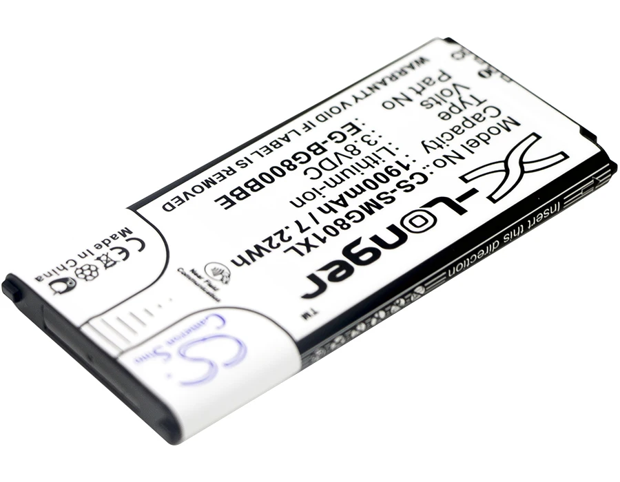 Кэмерон sino1900mAh батарея для Samsung Galaxy S5 Dx мини SM-G800 G800F G800H G800R4 G800Y EB-BG800BBE