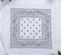 2024 Fashion Hip Hop Bandana Square Scarf 54cm*54cm Black Red Headband Printed For Women/Men/Boys/Girls - Image 5