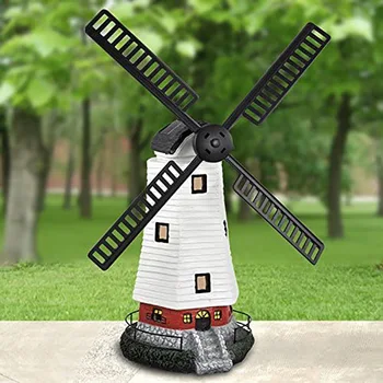 

NEW Waterproof Outdoor LED Solar Light Creative Windmill Night Light Energy Saving Lamp Garden Courtyard Solar Lighting Lights