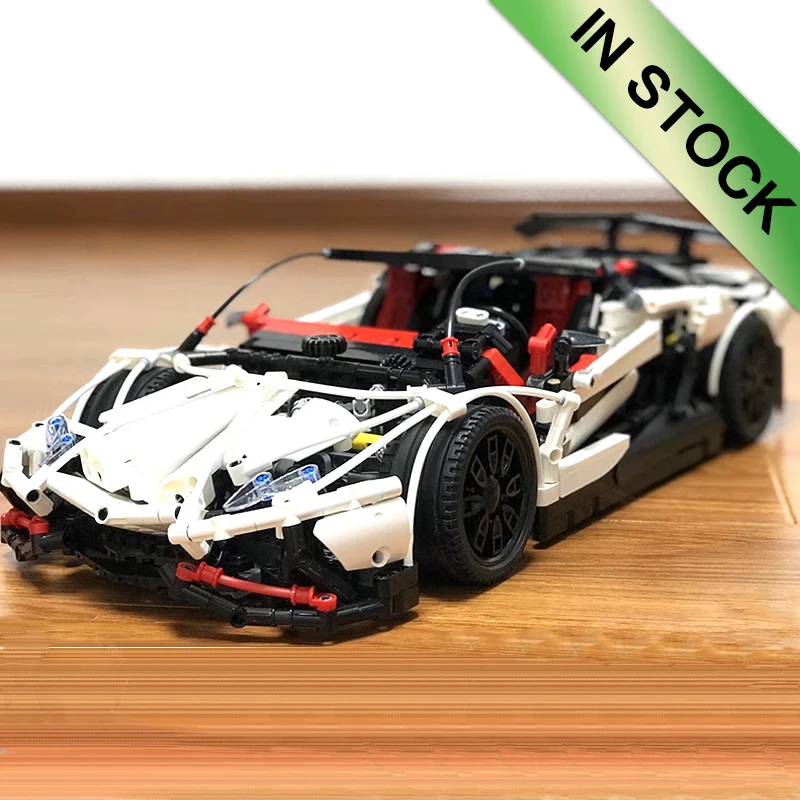 23006 23002 Супер спортивный гоночный автомобиль модель город гонки MOC-4789 меняющийся гоночный автомобиль 3236 шт строительные блоки кирпичи игрушки - Цвет: 23006