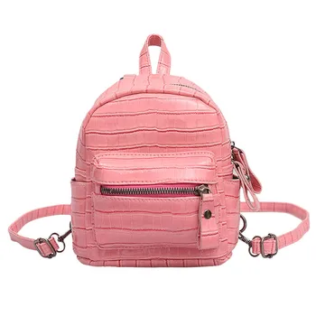 

Stone Printing Bag Casual Backpack Women's Fashion Small Shoulder Bag Wild Female Bag Ladies Streetwear Shoulder Bags #BL4