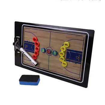 

Basketball Coach Tactics Research Clipboard Magnetic Folder Coaching PVC Board