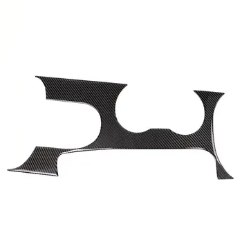 

New Carbon Fiber Interior Gear Shift Panel Cover Trim For Ford Mustang 2015+ Car Interior Decoration Set