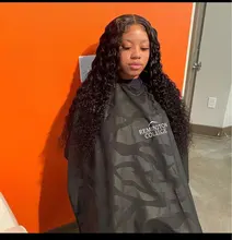 Mechones de pelo humano Remy con Perla Negra y ondas profundas, mechones de 30 pulgadas con cierre, 3 mechones