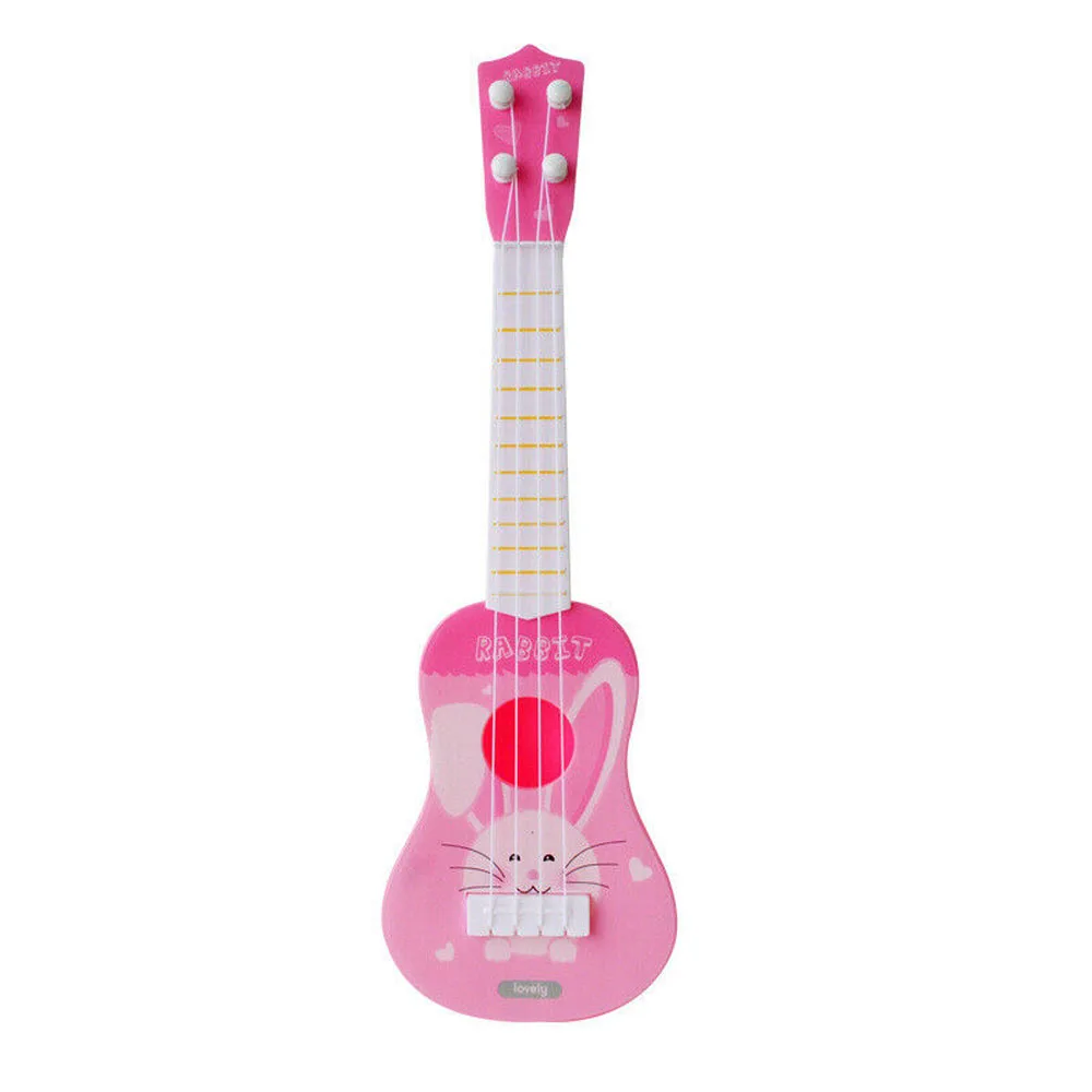 Детская игрушка животное укулеле маленькая гитара классический музыкальный инструмент обучающая игрушка для детей начинающих