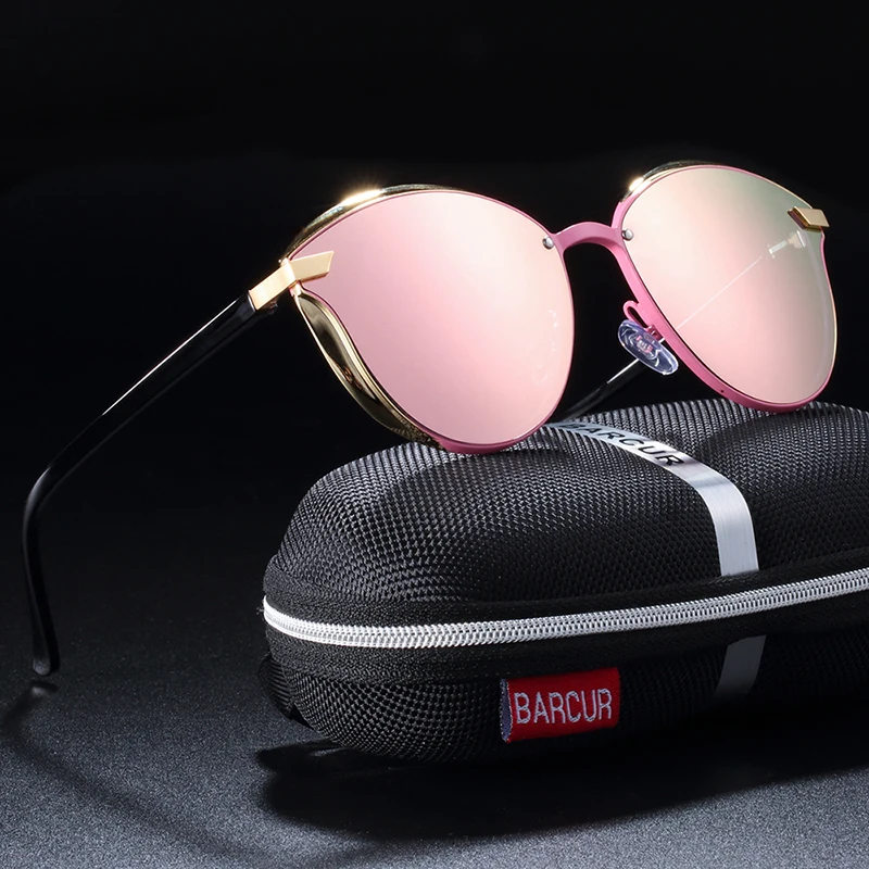 BARCUR Round Sunglasses Women Polarized Sunglasses BC8705