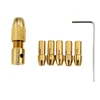 6pcs/set Electric Motor Shaft Mini Drill Chuck Fixture 0.5mm-3.0mm Small To Drill Bit Micro Chuck Fixing Device ► Photo 2/6