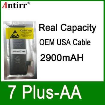 

10pcs/lot Real Capacity China Protection board 2900mAh 3.7V Battery for iPhone 7PLUS zero cycle replacement repair parts 7P AA