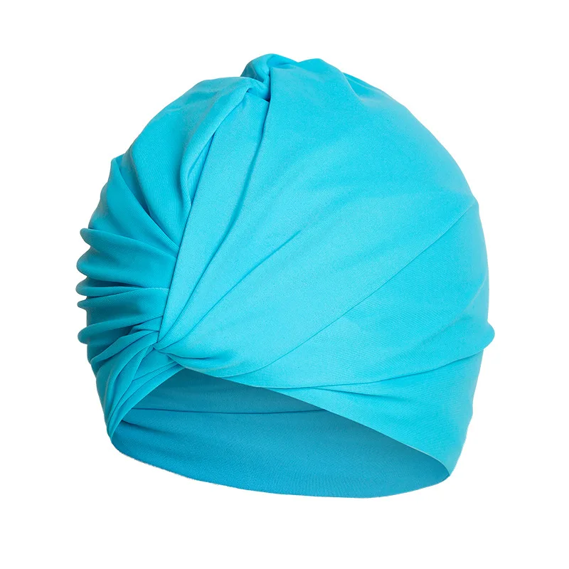  Gorro de baño Turban - Gorro de natación vintage para mujer,  talla única , Color verde azulado. : Deportes y Actividades al Aire Libre