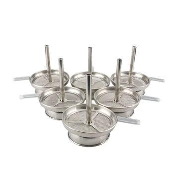 

1pc Metal Shisha Charcoal Holder With Handle For Water Pipe /Hookah/Sheesha/Chicha / Narguile Tobacco Bowl Accessories