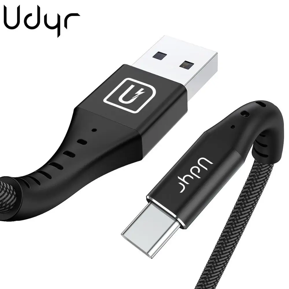 Udyr 3A USB C Cable for Huawei P30 P20 Lite Xiaomi Mi 9 Quick Charge 3.0 Type Charging Samsung S8 S10 S9 | Мобильные телефоны и
