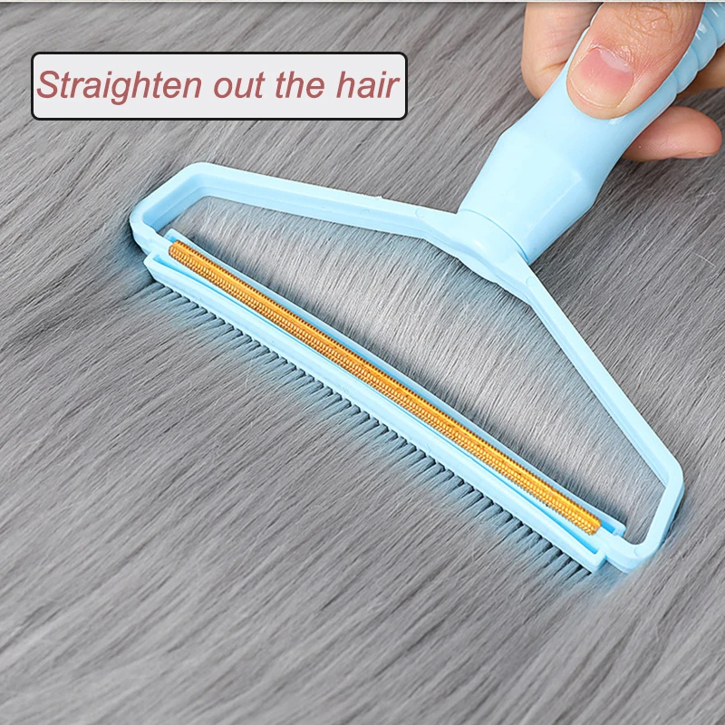 Dissolvant Manuel Portable Pour Poils D'animaux, Brosse Double Face, Rasoir  Pour Tissus Pelucheux, Pour Manteau En Laine, Outil De Nettoyage De Tapis -  Rouleaux & Brosses Anti-peluches - AliExpress