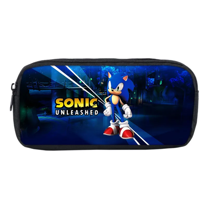 Mochila Sonic Чехол карандаш для детей школьные сумки мальчиков и девочек сумка