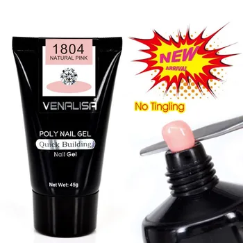 

45g Rapid Extension Crystal Nail Gel Is Not Easy To Damage The Nail Can Be Sticky Drill Removed Function Nail Extension Glue
