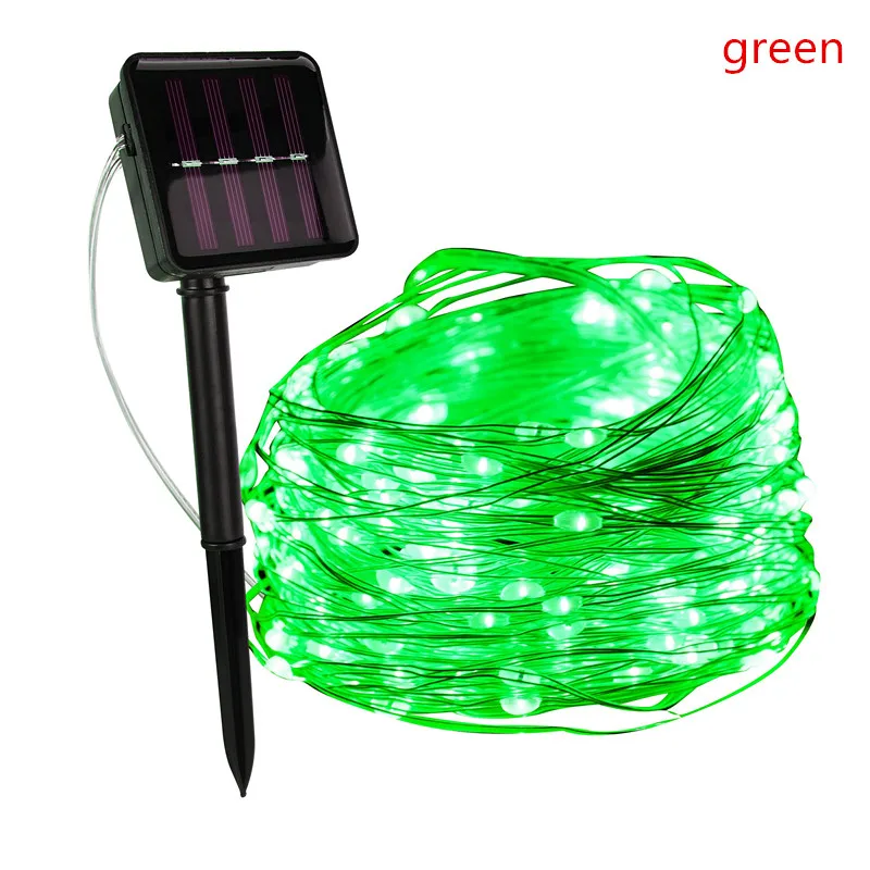 bright solar lights Solar String Fairy Lights 10m 100LED / 5M 50 LED Waterproof Outdoor Garland Solar Power Lamp Garden Wedding Decoration solar security light with motion sensor Solar Lamps