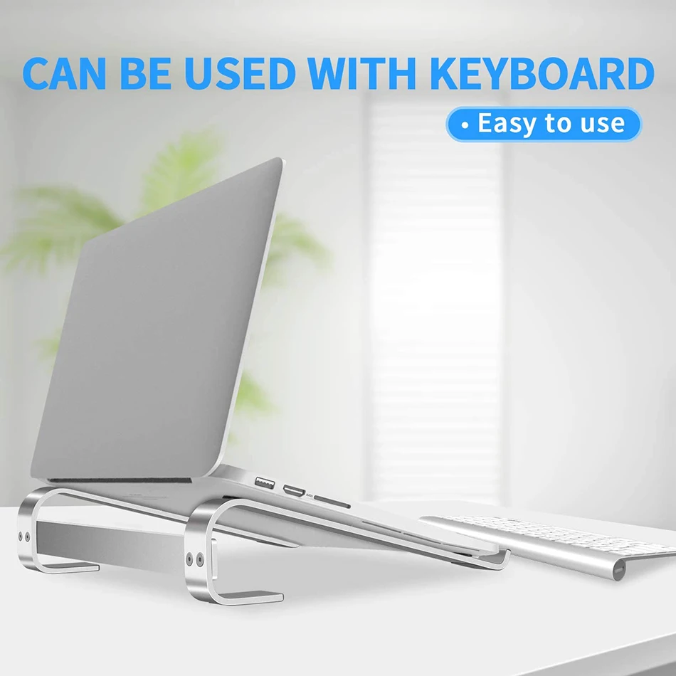 Laptop Stand Universal Portable Aluminum Alloy Cooling Heat Dissipation Notebook Holder For Macbook Pro iPad Dell Lenovo