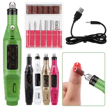 

Manicure Machine Pedicure Gel Remover Kit Electric Nail Drill Set Strong Nail Drill Tools Polishing Nail Art Sanding Bands Tool