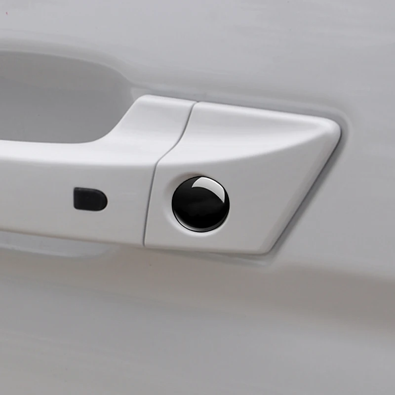 4pcs Car Lock Keyhole Stickers Decoration Protection Accessories For Audi Sline S TT Q3 Q5 Q7 A1 A3 A4 A5 A6 A7 A8 Auto Styling