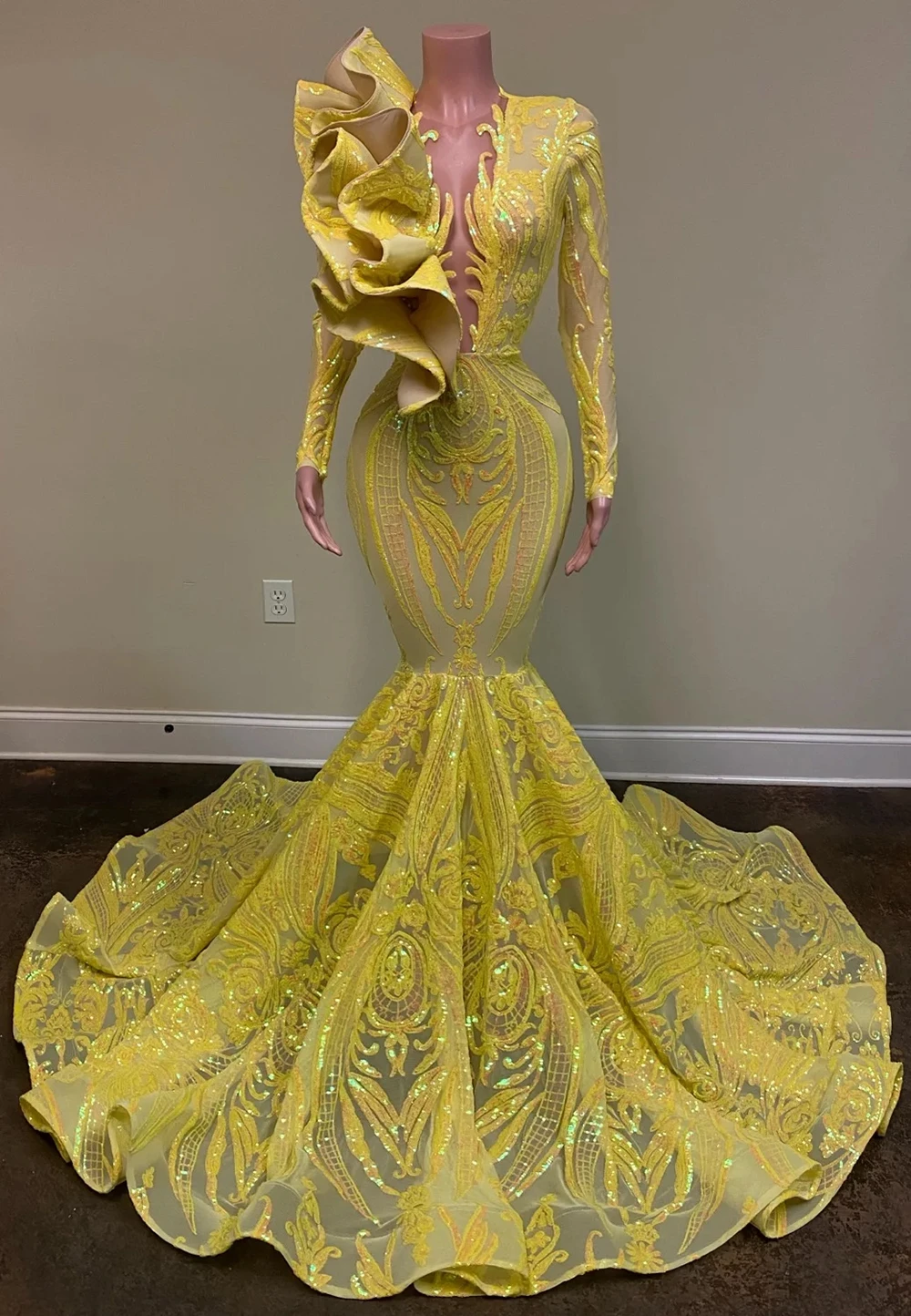 Yellow prom dresses Clearance