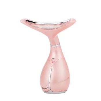 

3 Color LED Light Vibration Face Neck Massager Heating Therapy Anti Aging Facial Care Wrinkles Remover Skin Tightening Lifting45