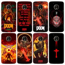 

HOT GAME DOOM ETERNAL Phone Case For Motorola Moto G9 Power G8 G7 Play G6 Plus G5 G30 One Fusion Vision Action E6 E5 Cover Shell
