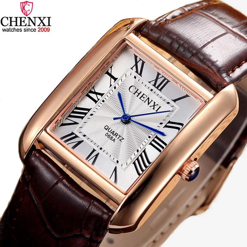 Sale Watches Numerals Square-Design Retro Chenxi Women Minimalism Roman Luxury Brand Casual Wl8zL7WV