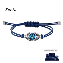 Модная новая коллекция энергии сглаза синий браслет d сглаза кристалл девушка романтичный браслет