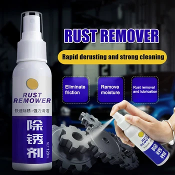 

New 120ml Multi-purpose Rust Remover- Rust Inhibitor Derusting Spray Car Maintenance Clean