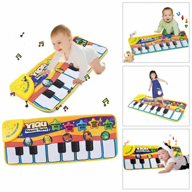Baby Music Pad Children Crawling Piano Carpet Education Music Toys Keyboard Musical Dancing Mat 3