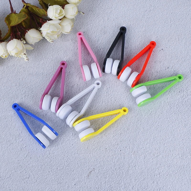 

1pc Microfiber Spectacles Cleaner Brush Cleaning Tool hot sale Sun Glasses Eyeglass Brush Cleaning Tool