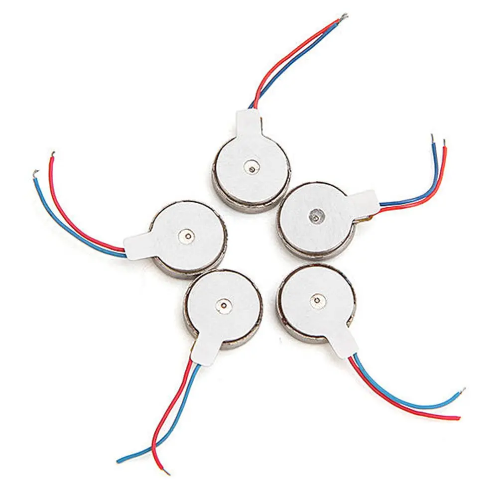 5PCS new 1027 3V Vibration Motor Coin Micro Flat Toy Cell Phone Pager | Автомобили и мотоциклы